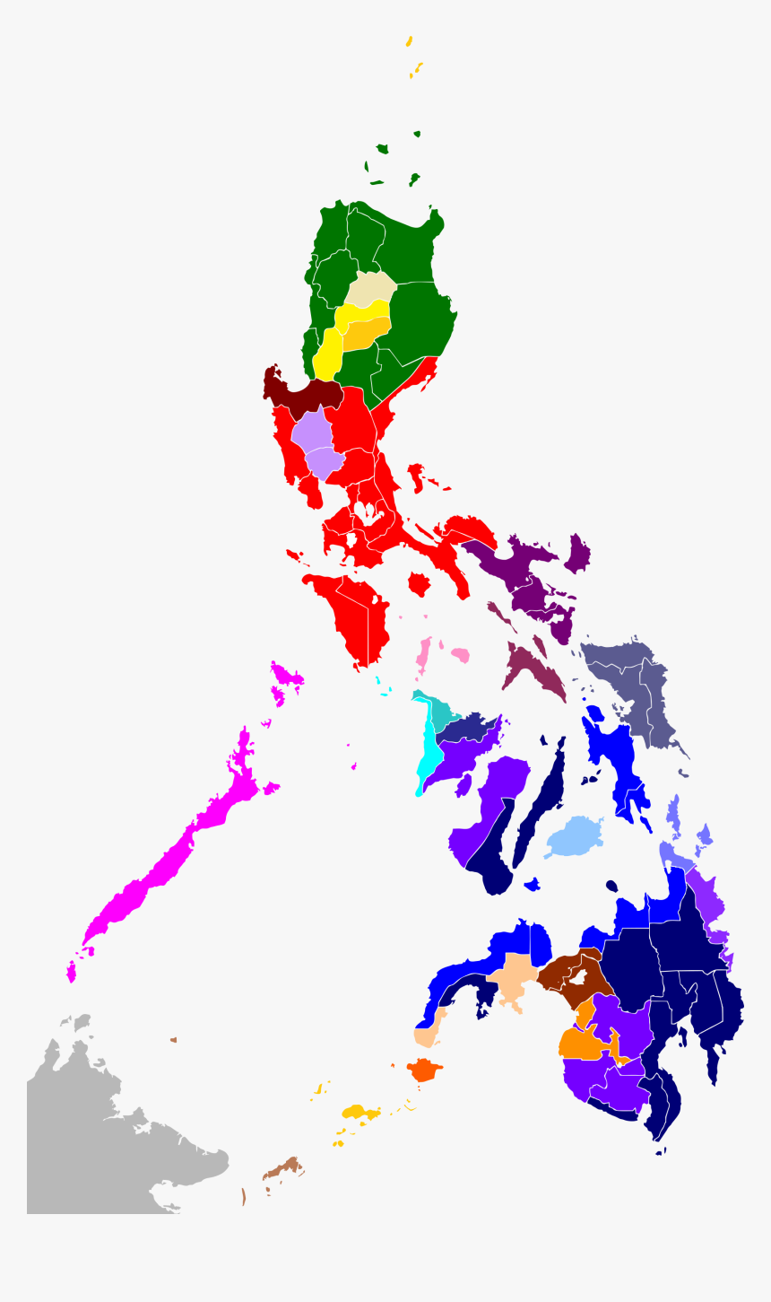 Philippine Map No Label, HD Png Download, Free Download