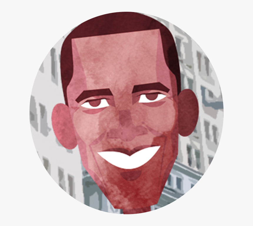 Barack Obama , Png Download - Cartoon, Transparent Png, Free Download