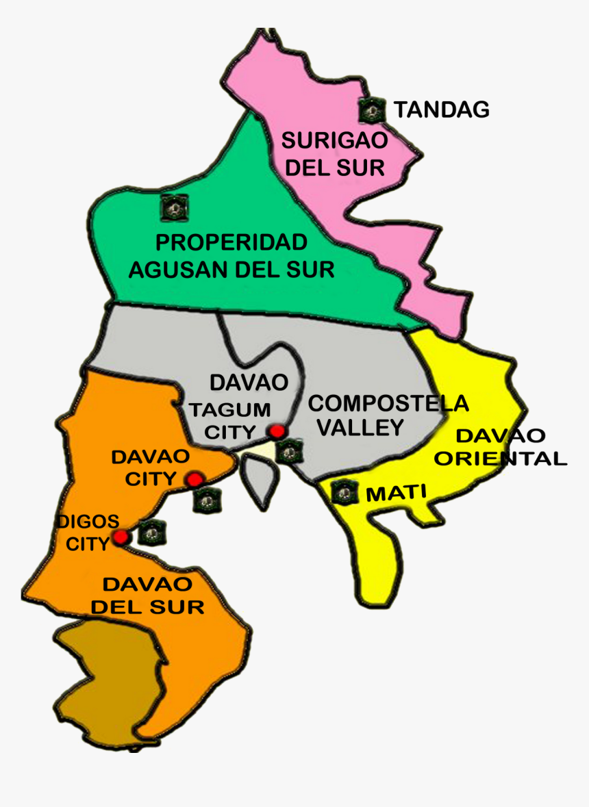 Region
 11 - Map Of Region 11, HD Png Download, Free Download