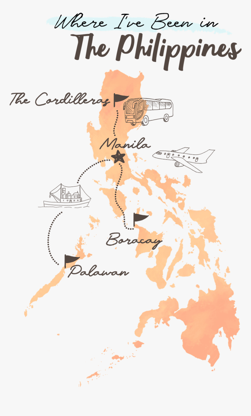 Drawing Map Of The Philippines Png, Transparent Png, Free Download