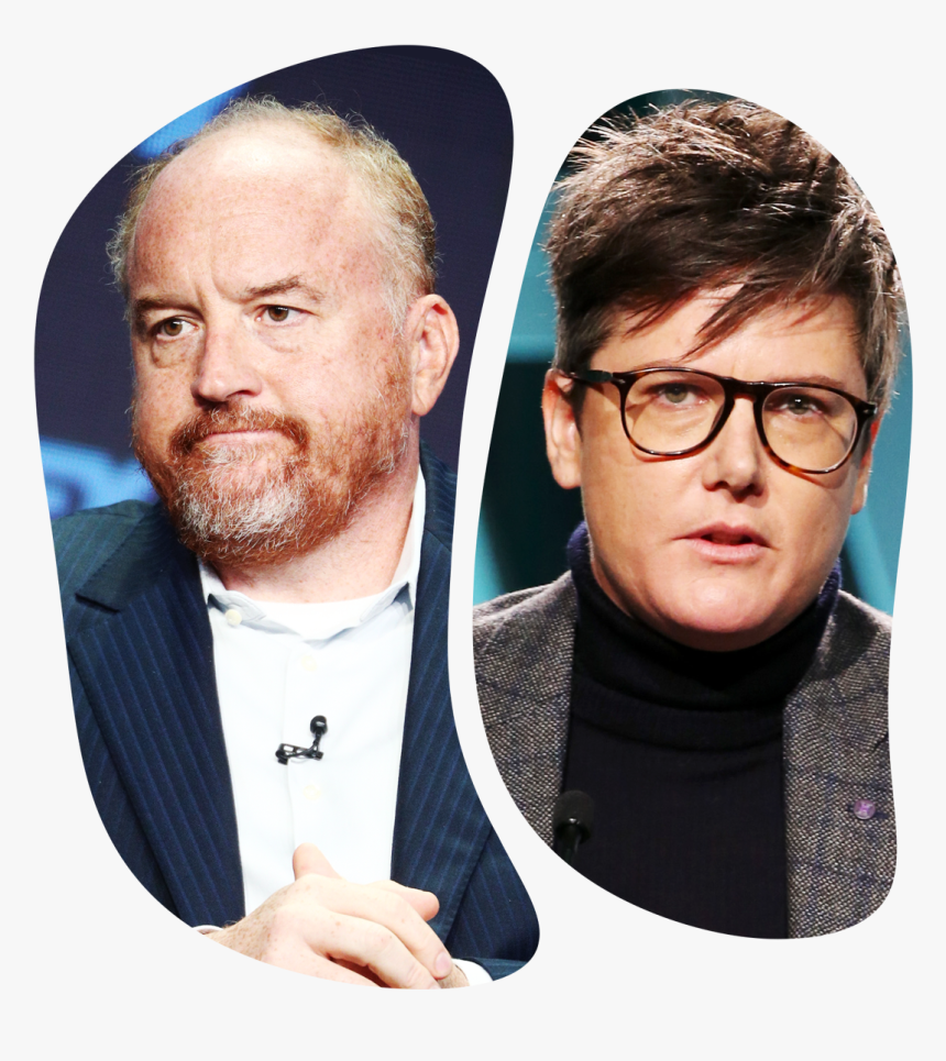 Louis Ck And Hannah Gadsby - Gentleman, HD Png Download, Free Download