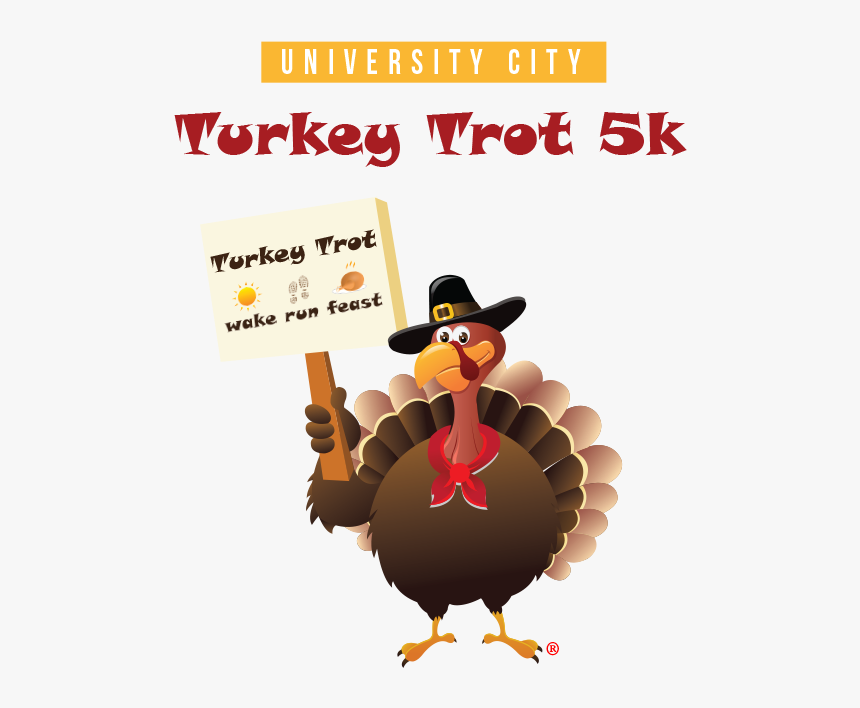 University City Turkey Trot - Thanksgiving, HD Png Download, Free Download