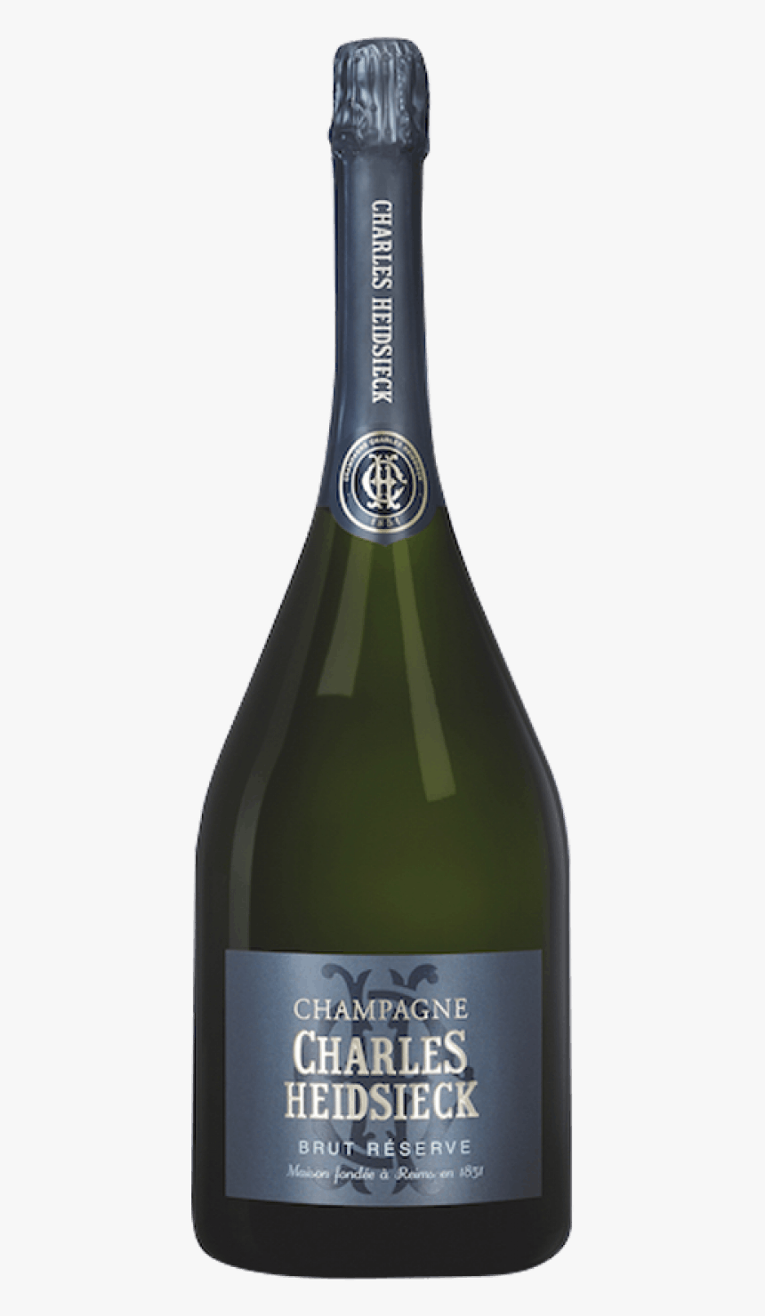 Charles Heidsieck Brut Réserve - Glass Bottle, HD Png Download, Free Download