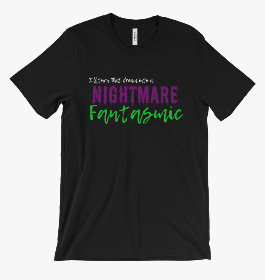 Nightmare Fantasmic Teewhite Mockup Flat Front Black - Forged In Fire Shirt, HD Png Download, Free Download