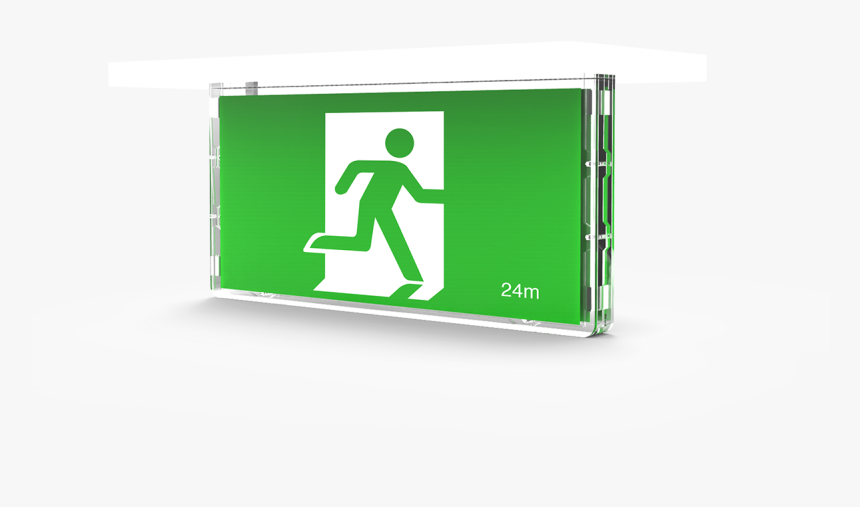 Emergency Exit , Png Download - Traffic Sign, Transparent Png, Free Download