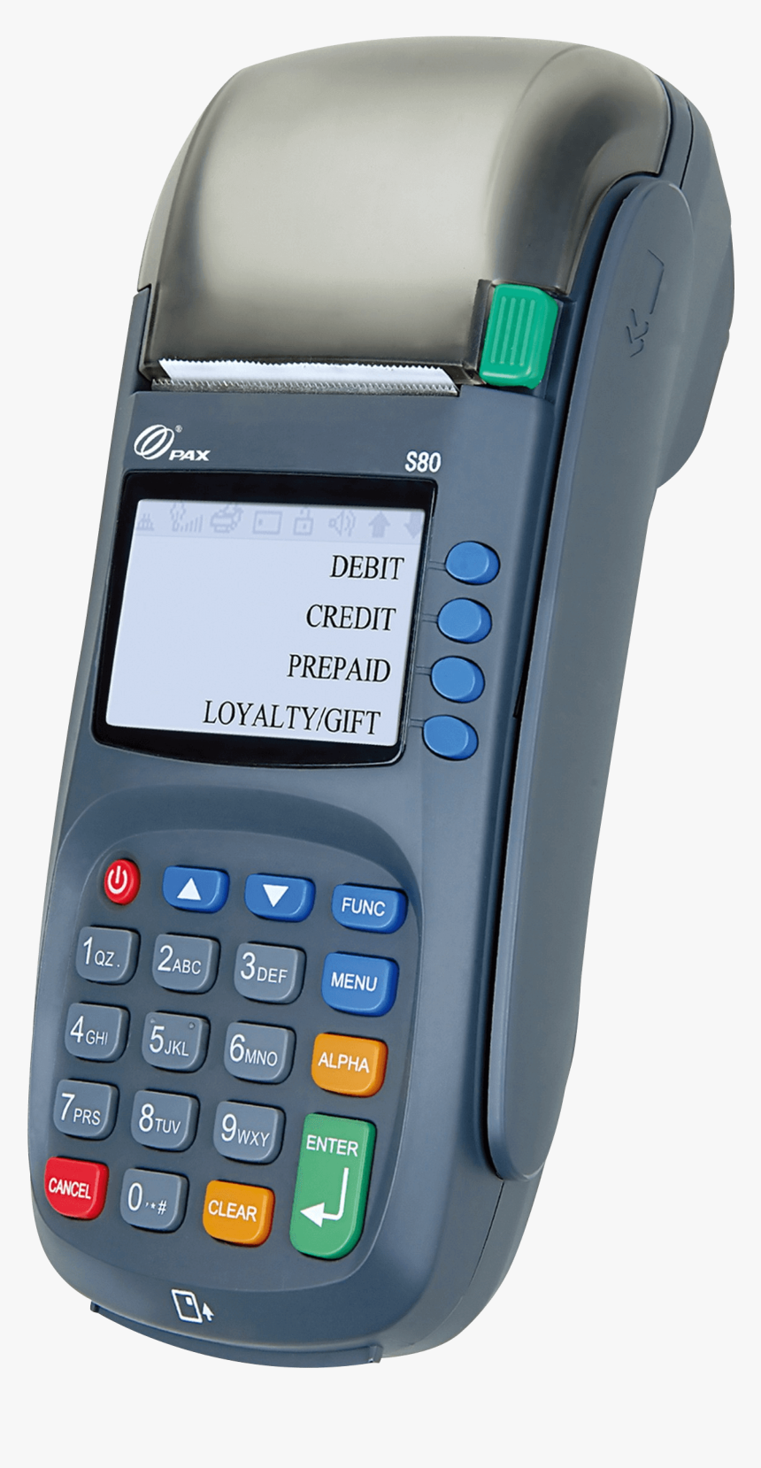 Credit Card Machine S80, HD Png Download, Free Download