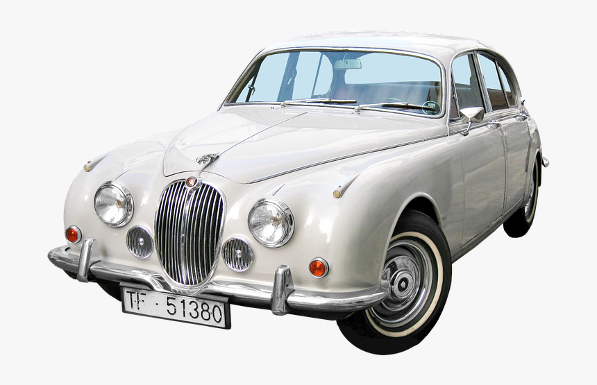 Old Jaguar Limousine, HD Png Download, Free Download