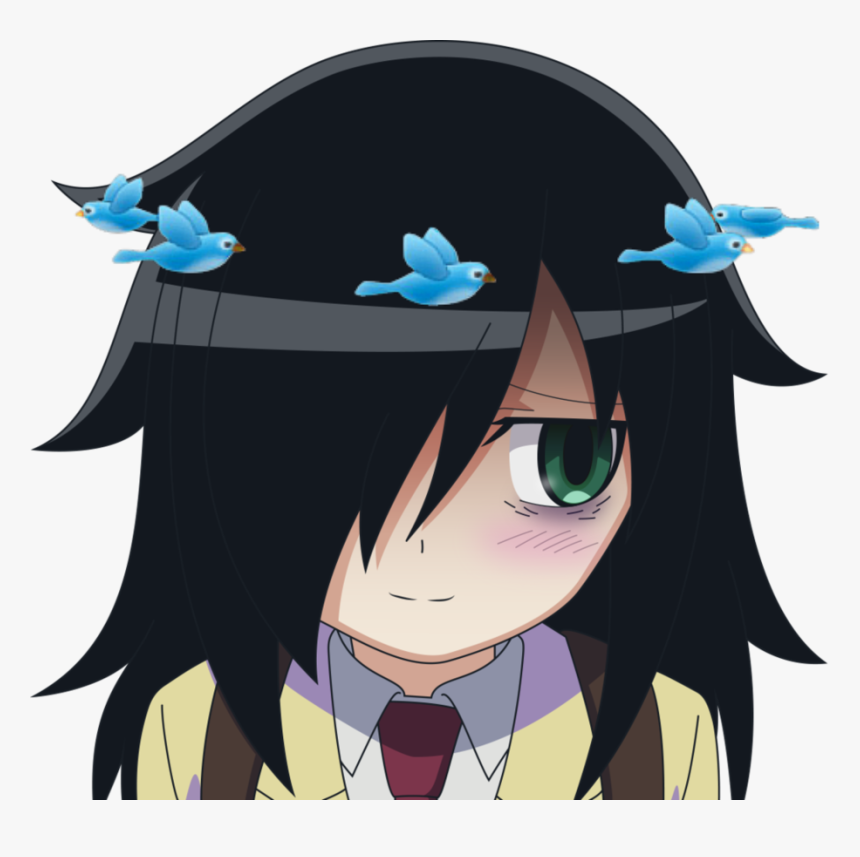 #watamote #tomoko #kuroki - Watamote Tomoko Kuroki, HD Png Download, Free Download