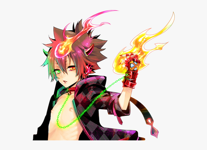 Demon, Flamme, And Tsuna Image - Cartoon, HD Png Download, Free Download