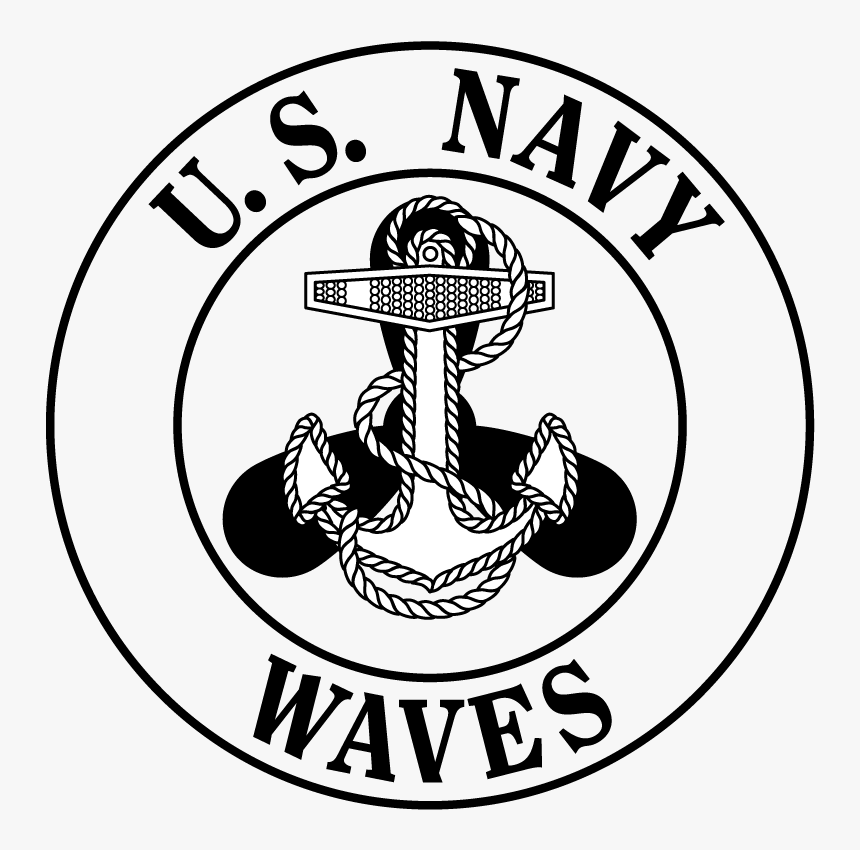 Navy Clipart Usn - Navy Waves Symbol, HD Png Download, Free Download