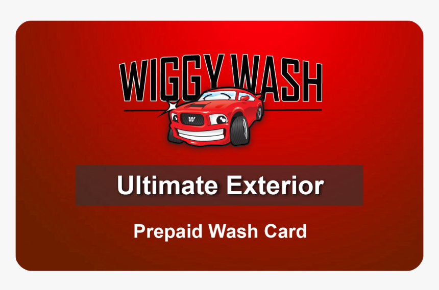 Car Wash Gift Card, Ultimate Wash - Wiggy Wash, HD Png Download, Free Download