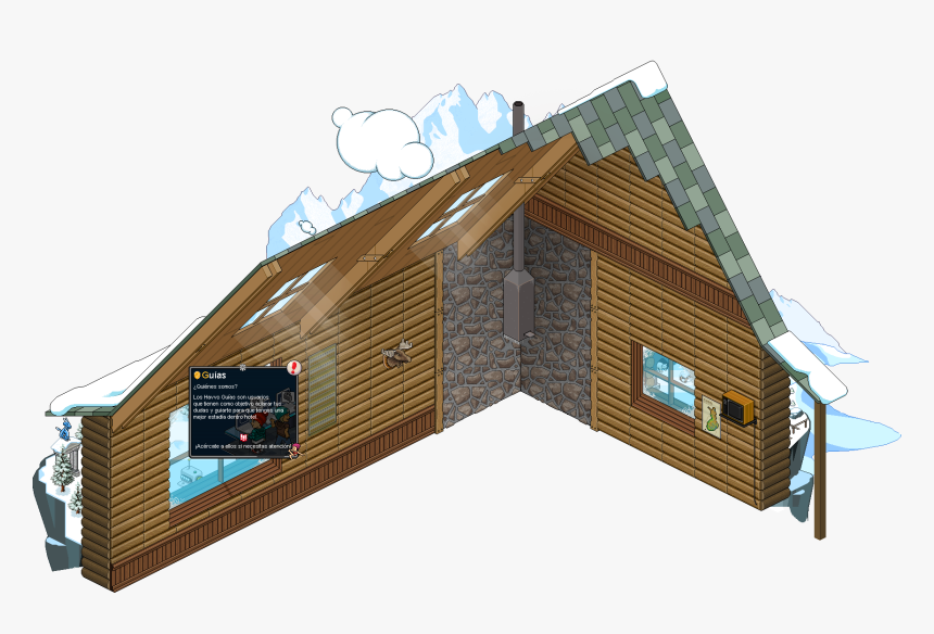 Habbo Room Bg , Png Download - Habbo Christmas Room Ad, Transparent Png, Free Download