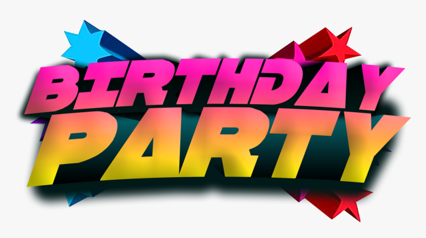 Birthday Party Logo Png, Transparent Png, Free Download