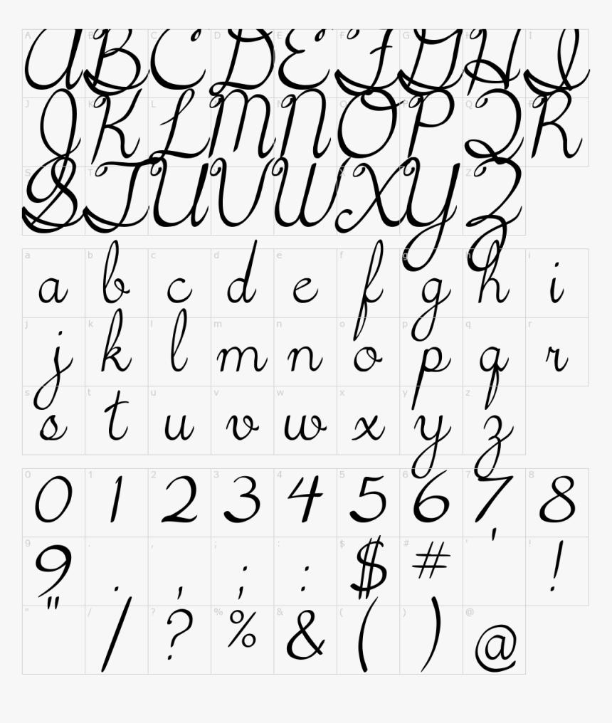 Cursive Font, HD Png Download, Free Download