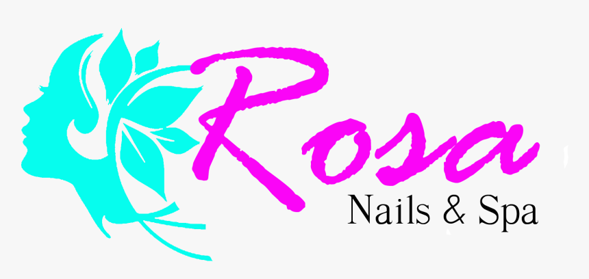 Rosa Nails Spa Logo - Spa Nail Logo Png, Transparent Png, Free Download
