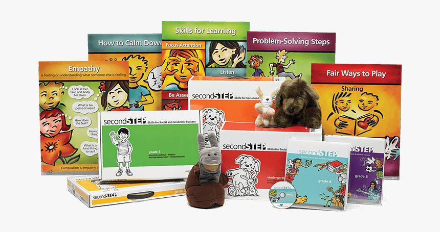 Second Step K-5 Kit - Second Step Curriculum Elementary, HD Png Download, Free Download