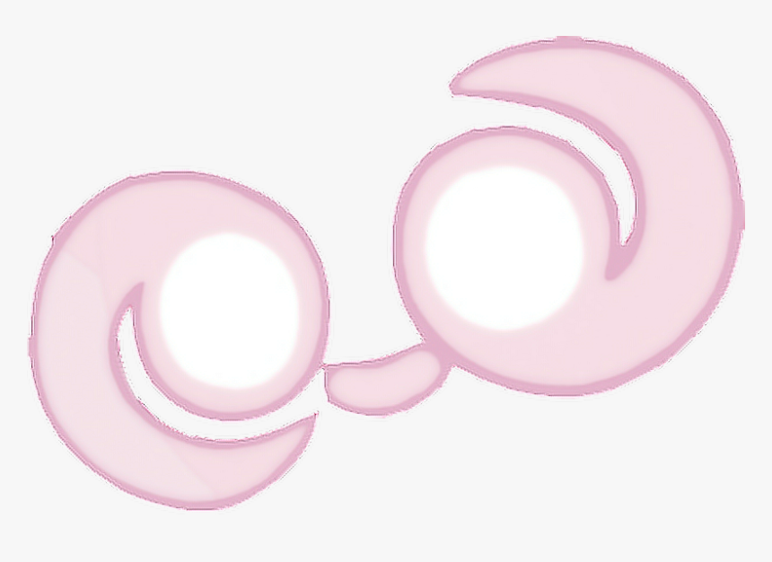 #minior #pokemon #eyes #mask #face #cute #makeup #pink - Circle, HD Png Download, Free Download