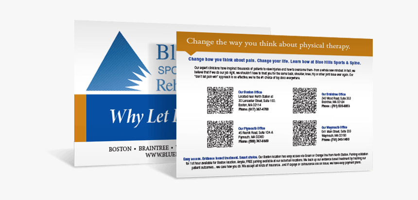 Qr Code Direct Mail Postcard - Graphic Design, HD Png Download, Free Download