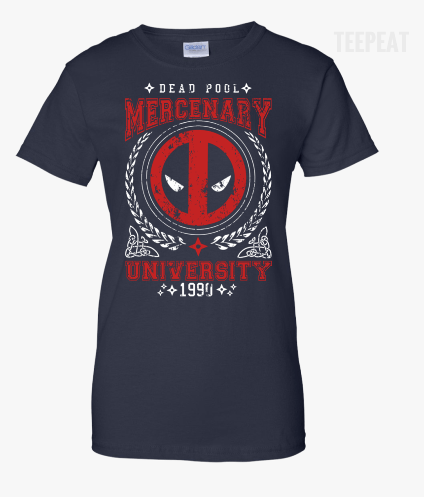 Mercenary University Ladies Tee Apparel Teepeat"
 Class= - T-shirt, HD Png Download, Free Download