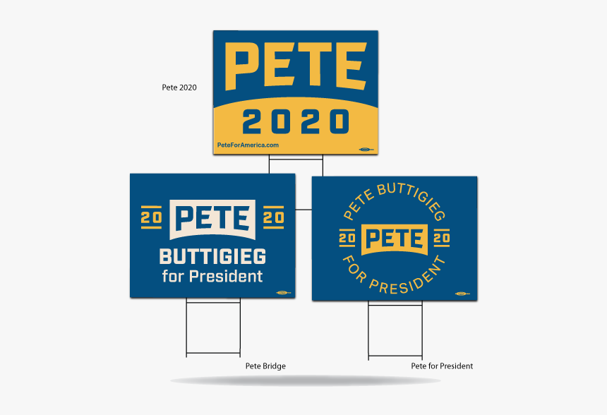 Pete Buttigieg For President - Orange, HD Png Download, Free Download