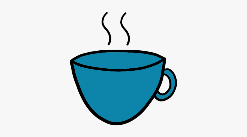 Coffeecup Icon Sm - Blue Coffee Icon Png, Transparent Png, Free Download