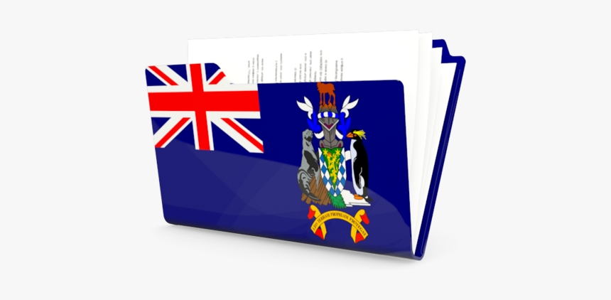 Download Flag Icon Of South Georgia And The South Sandwich - New Zealand Folder Icon, HD Png Download, Free Download