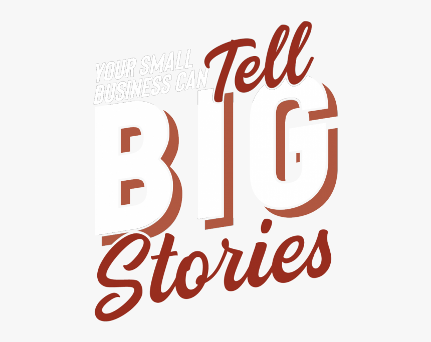 Tell Big Stories Master White - Calligraphy, HD Png Download, Free Download