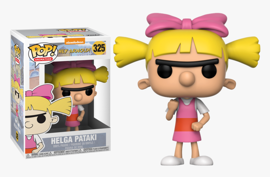 Pop Figure Nickelodeon Helga Pataki - Funko Pop Helga Pataki, HD Png Download, Free Download