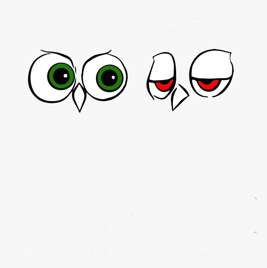 high eyes clipart hand