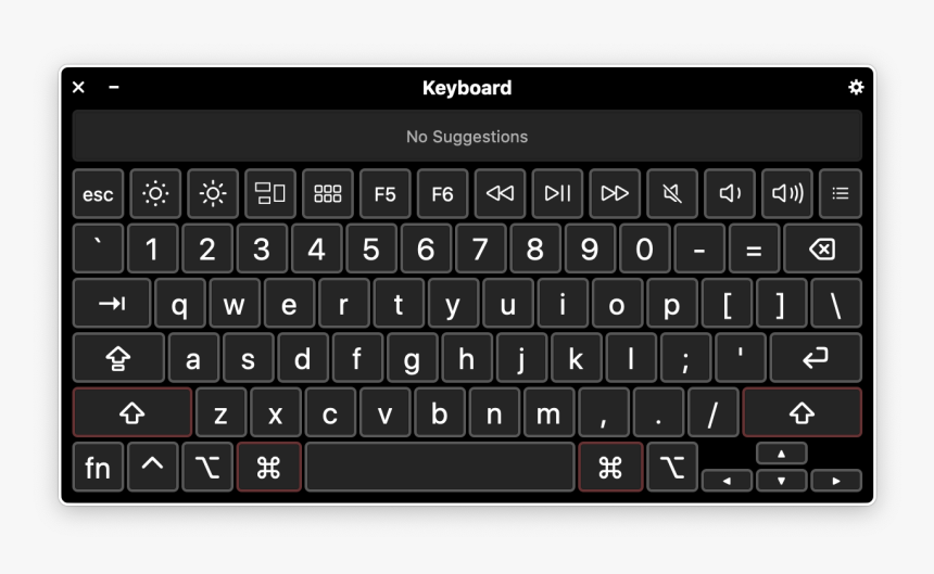 Newimage - Accessibility Keyboard On Macbook Pro Apple, HD Png Download, Free Download