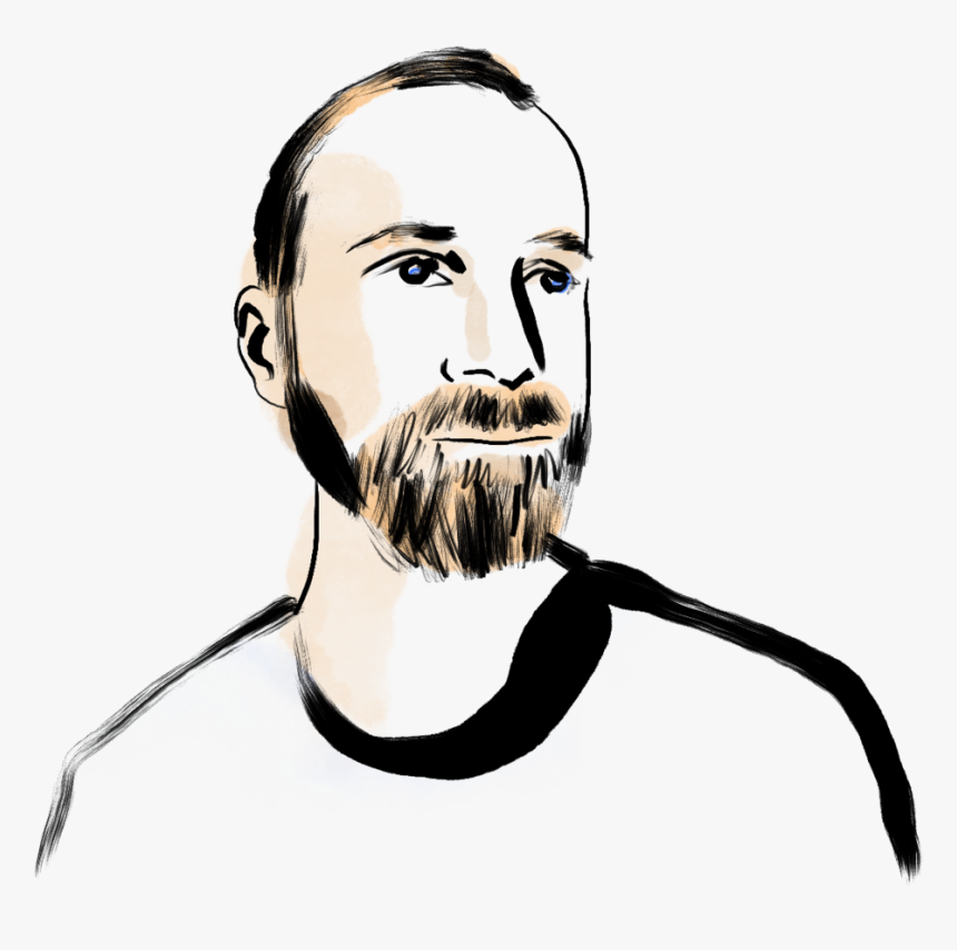 Gabe Inky Portrait - Illustration, HD Png Download, Free Download