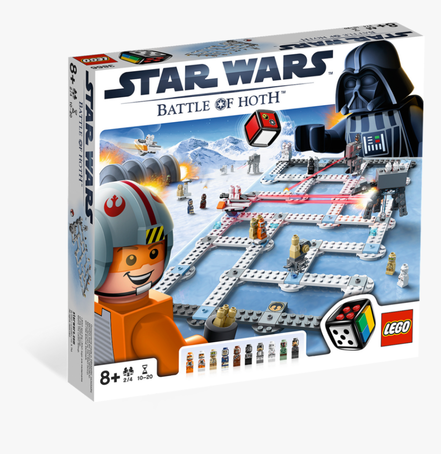 Lego Star Wars Battle Of Hoth Board Game, HD Png Download, Free Download