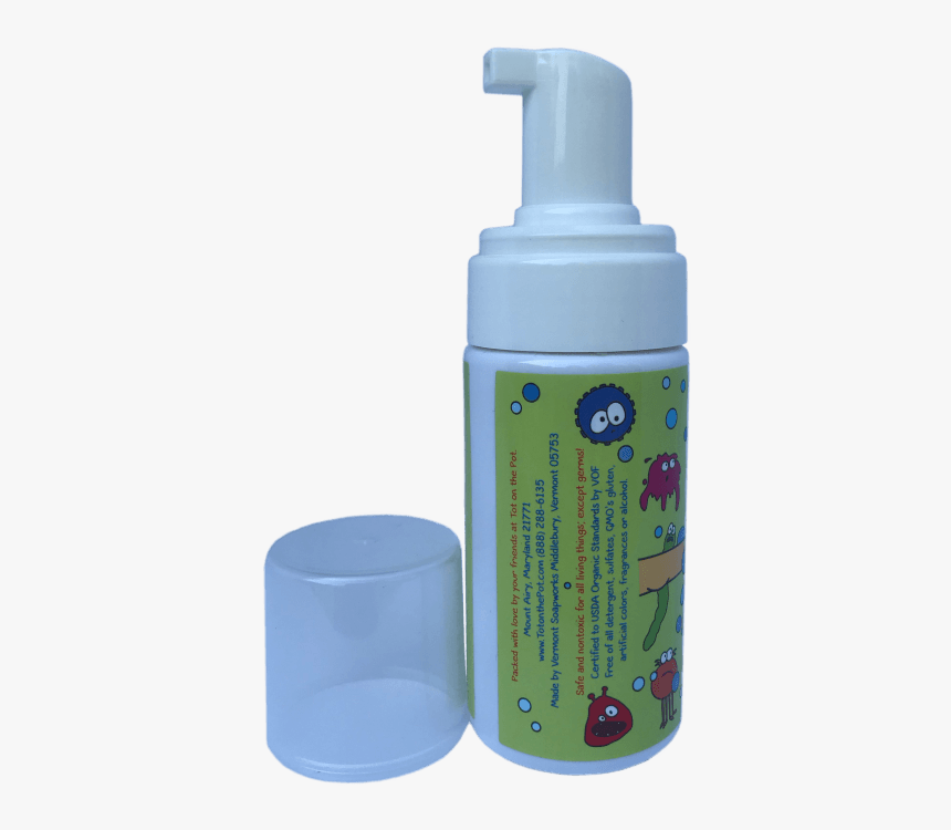 Organic Hand Soap - Plastic Bottle, HD Png Download, Free Download
