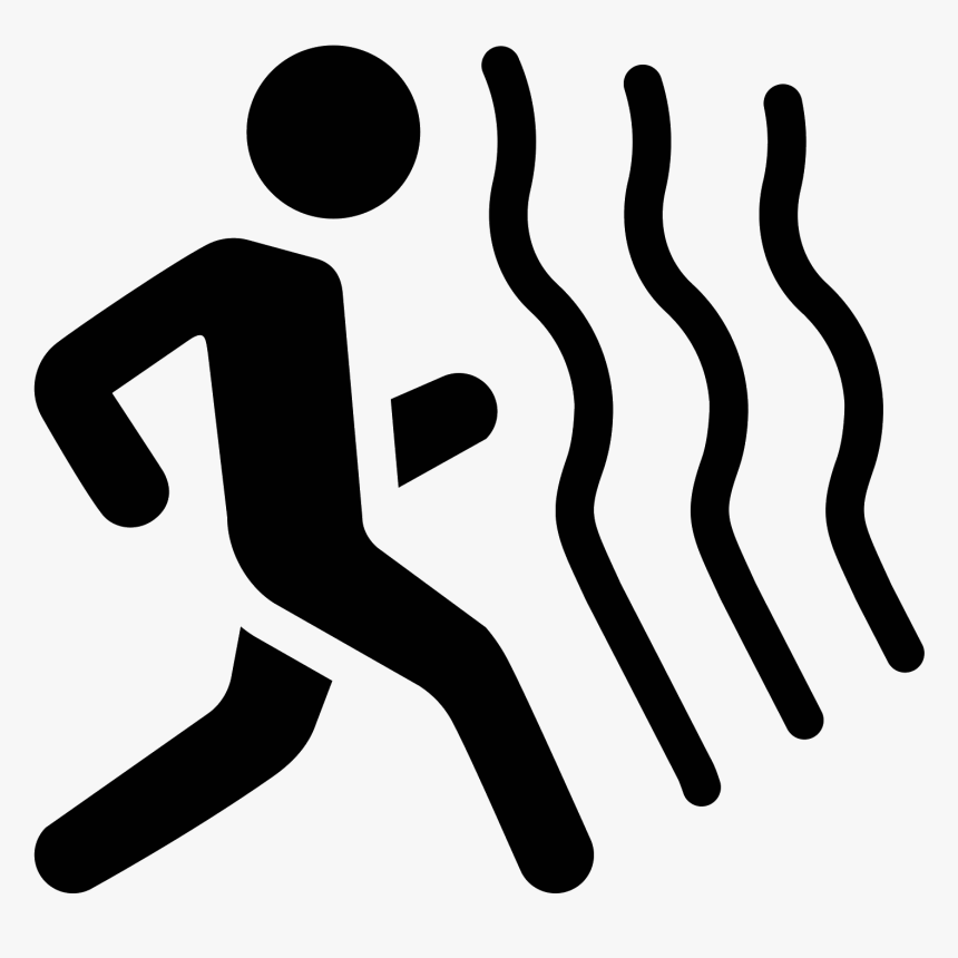 Deceleration Of Runner Icon - Deceleration Icon, HD Png Download, Free Download