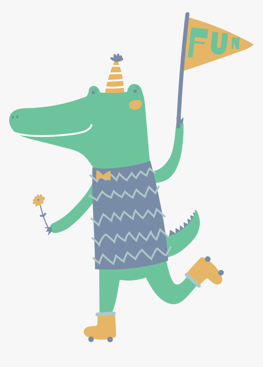 Boy Alligator - Illustration, HD Png Download, Free Download