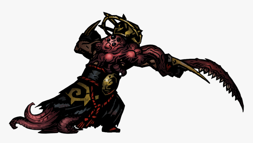 Ascended Brawler - Darkest Dungeon Cultist Brawler, HD Png Download, Free Download