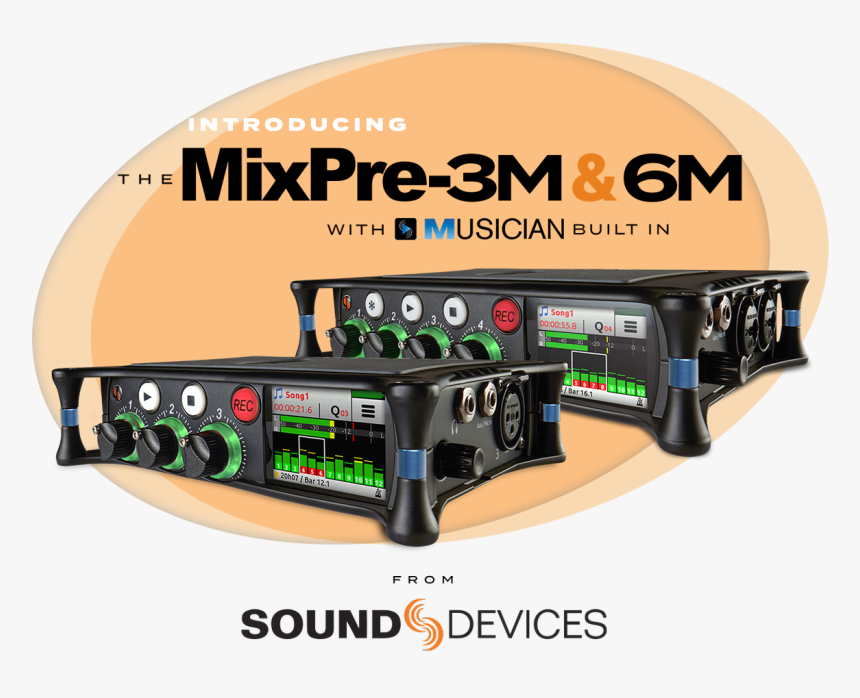 Sound Devices Mixpre-6, HD Png Download, Free Download