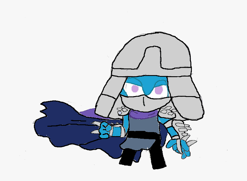 Volk As Shredder - Cartoon, HD Png Download, Free Download