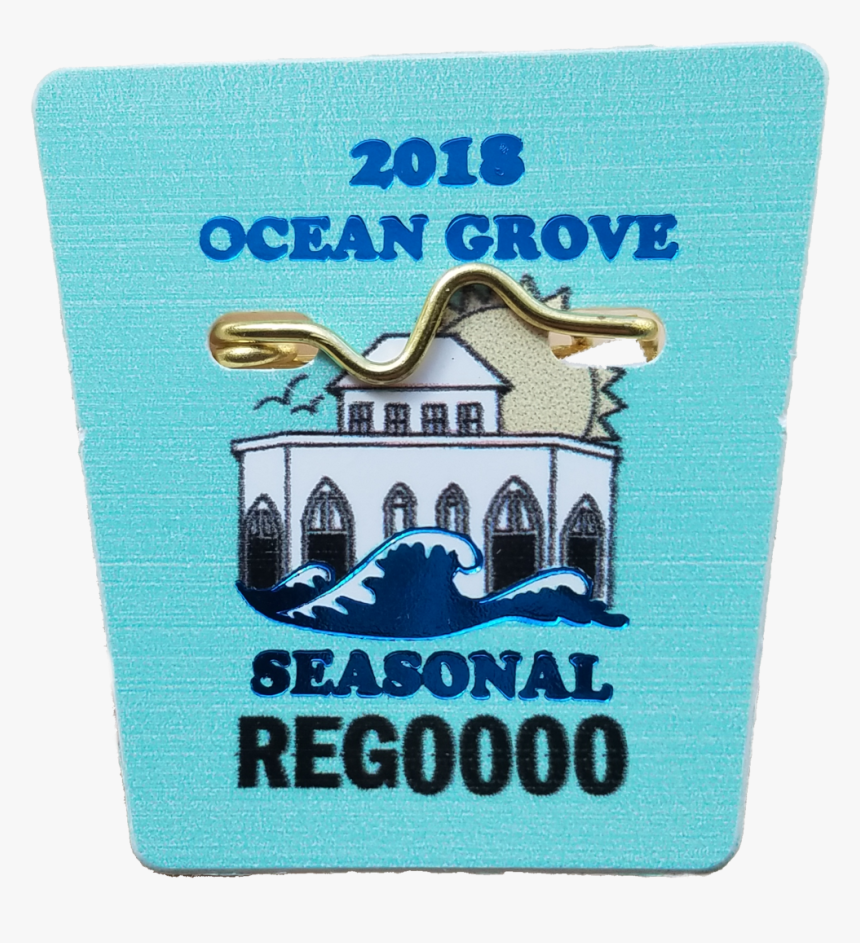 Badge 2018 More-punched - Ocean Grove Beach Badges 2018, HD Png Download, Free Download