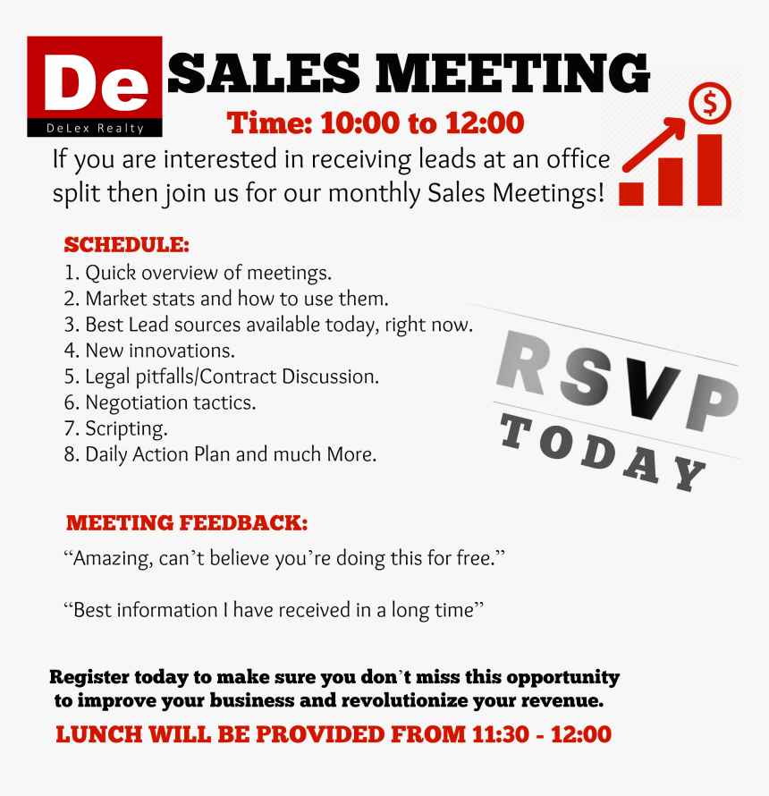 Salesmeeting - Delex Realty, HD Png Download, Free Download