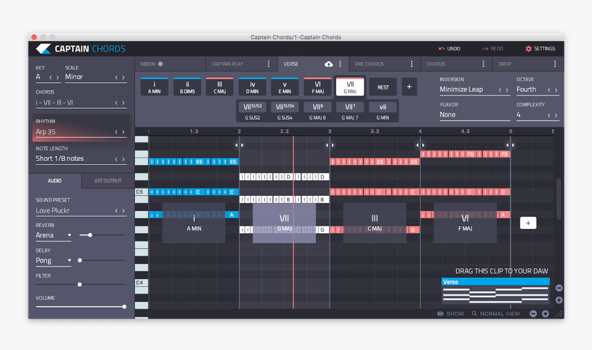 Image Result For Captain Plugins Midi Music Production - New Interface Reason 11, HD Png Download, Free Download