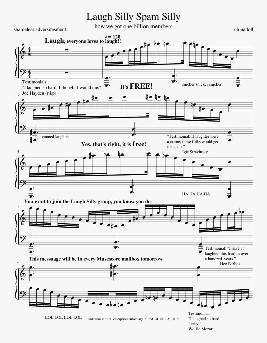 Sheet Music, HD Png Download, Free Download