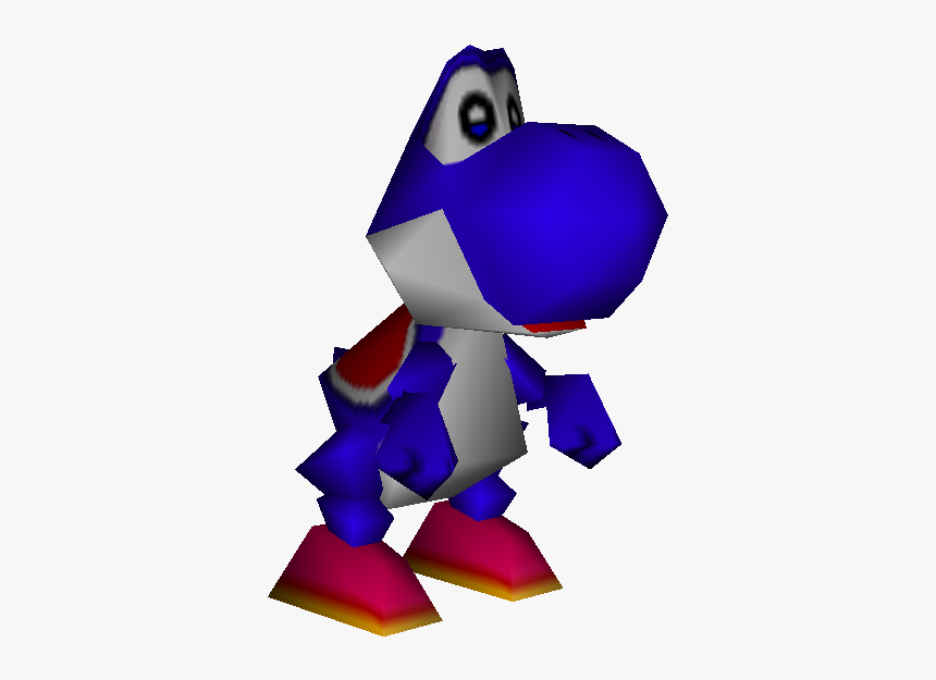 Download Zip Archive - Blue Yoshi Mario Party, HD Png Download, Free Download