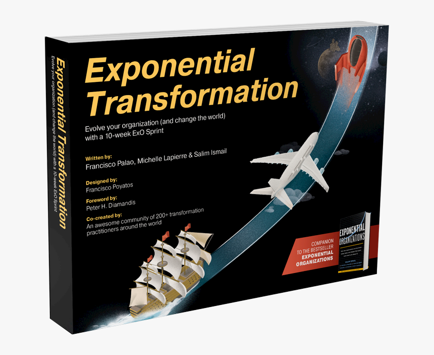 Exponential Transformations Book Cover@x2 - Exponential Transformation Salim Ismail, HD Png Download, Free Download
