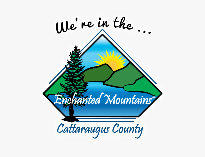 Site Badge "we Are In The Enchanted Mountains" - Cattaraugus County, New York, HD Png Download, Free Download