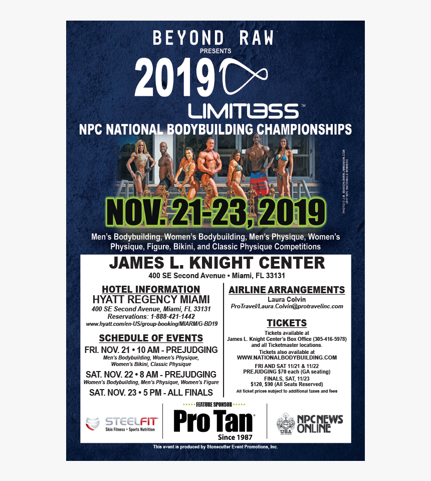 Npc Nationals Miami 2019, HD Png Download, Free Download