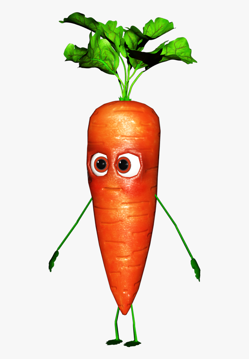 Carrot Cartoon Png Download - Cartoon Baby Carrot, Transparent Png, Free Download