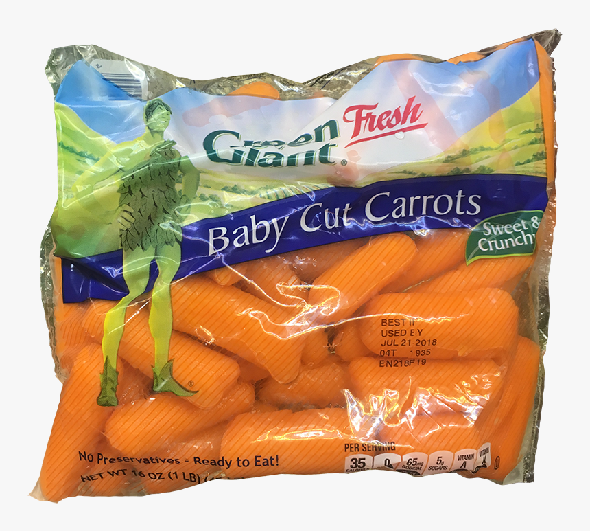Baby Cut Carrots Bag - Baby Carrot, HD Png Download, Free Download