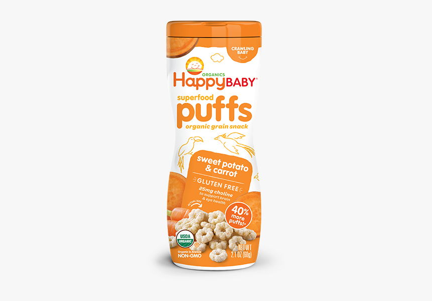 Sweet Potato & Carrot"
 Class="fotorama Img - Puffs Baby Food, HD Png Download, Free Download