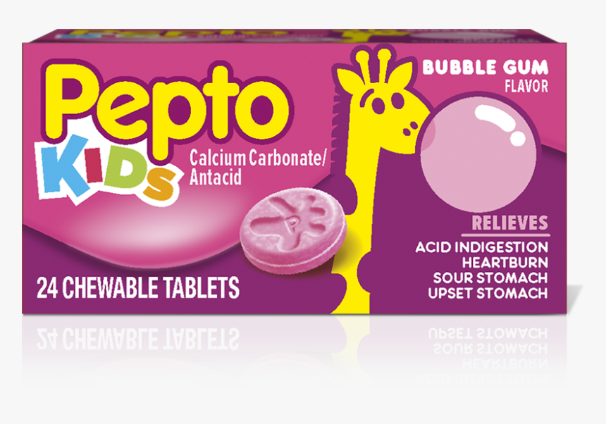Pepto Bismol Kids - Kids Chewable Pepto Bismol, HD Png Download, Free Download